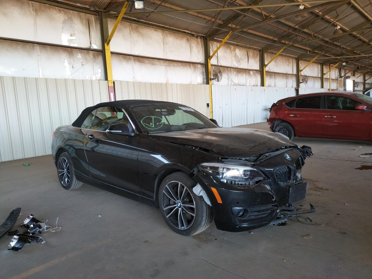 BMW 230I 2021 with VIN WBA2M7C05M7J01403 - Photo from auction