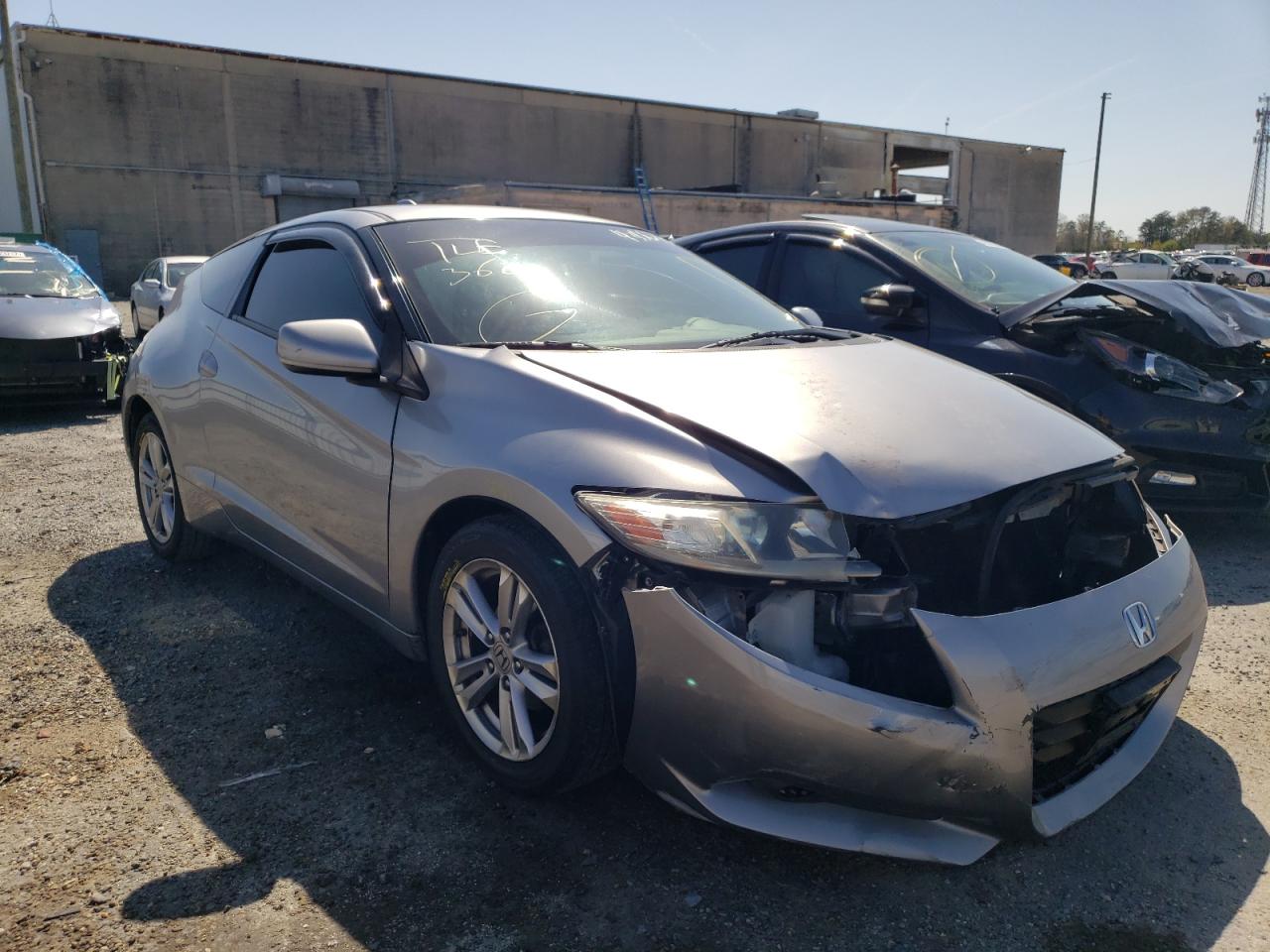 HONDA CR-Z EX 2011 with VIN JHMZF1D62BS009069 - Photo from auction