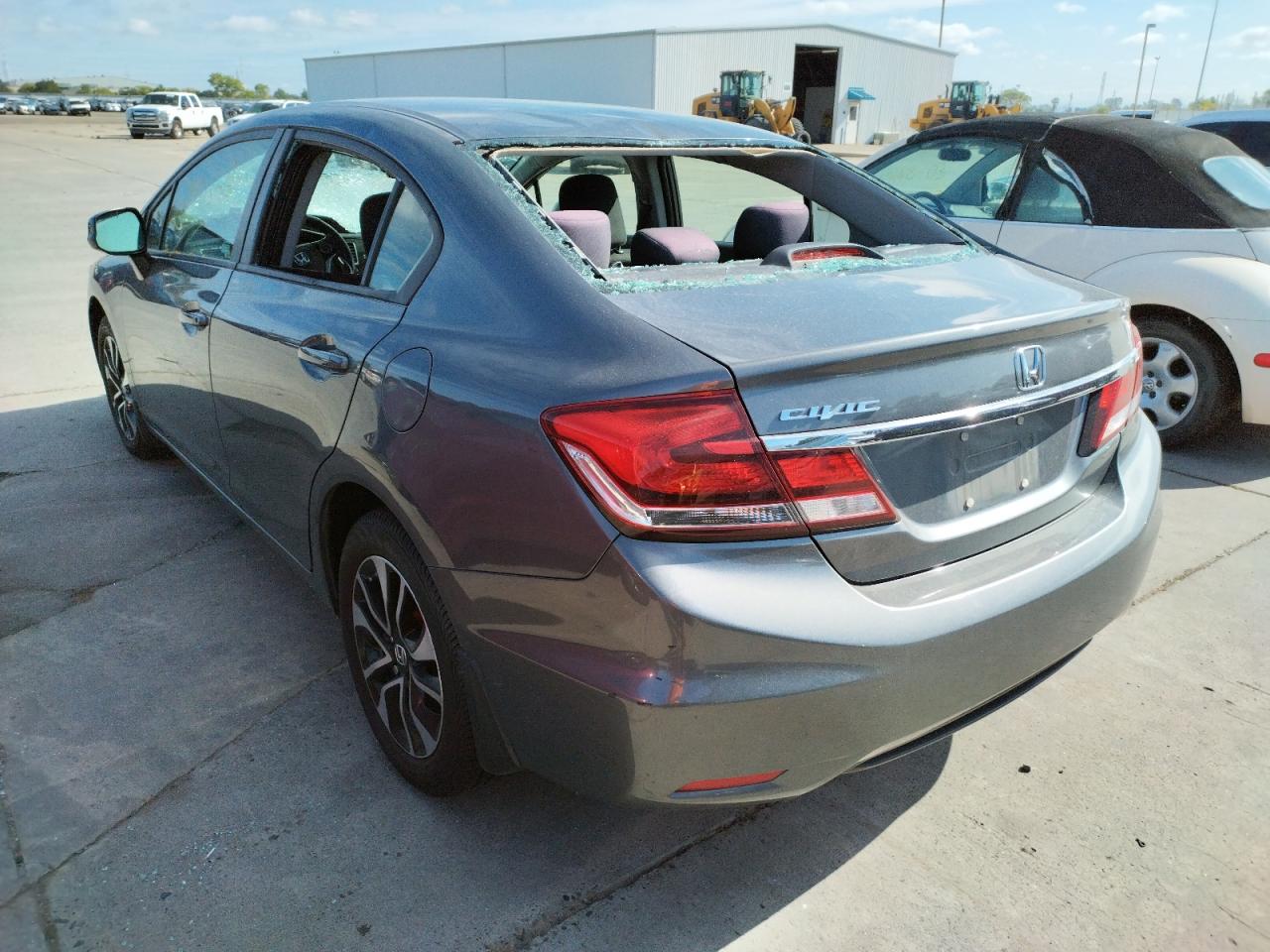 Photo 3 from auction – 2013 HONDA CIVIC EX with VIN 19XFB2F83DE269135