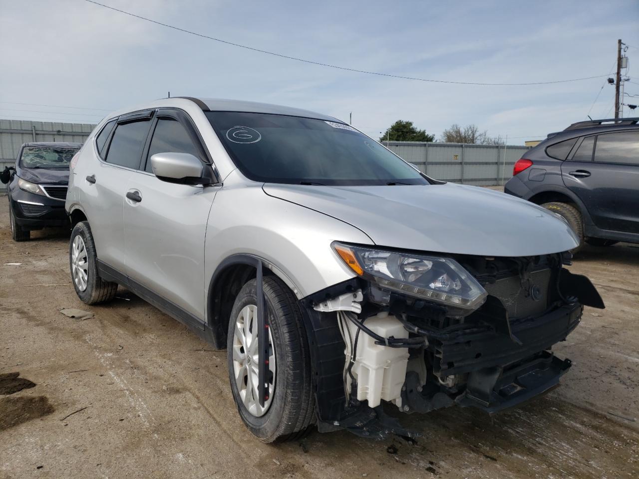 NISSAN ROGUE S 2016 with VIN 5N1AT2MV8GC824054 - Photo from auction