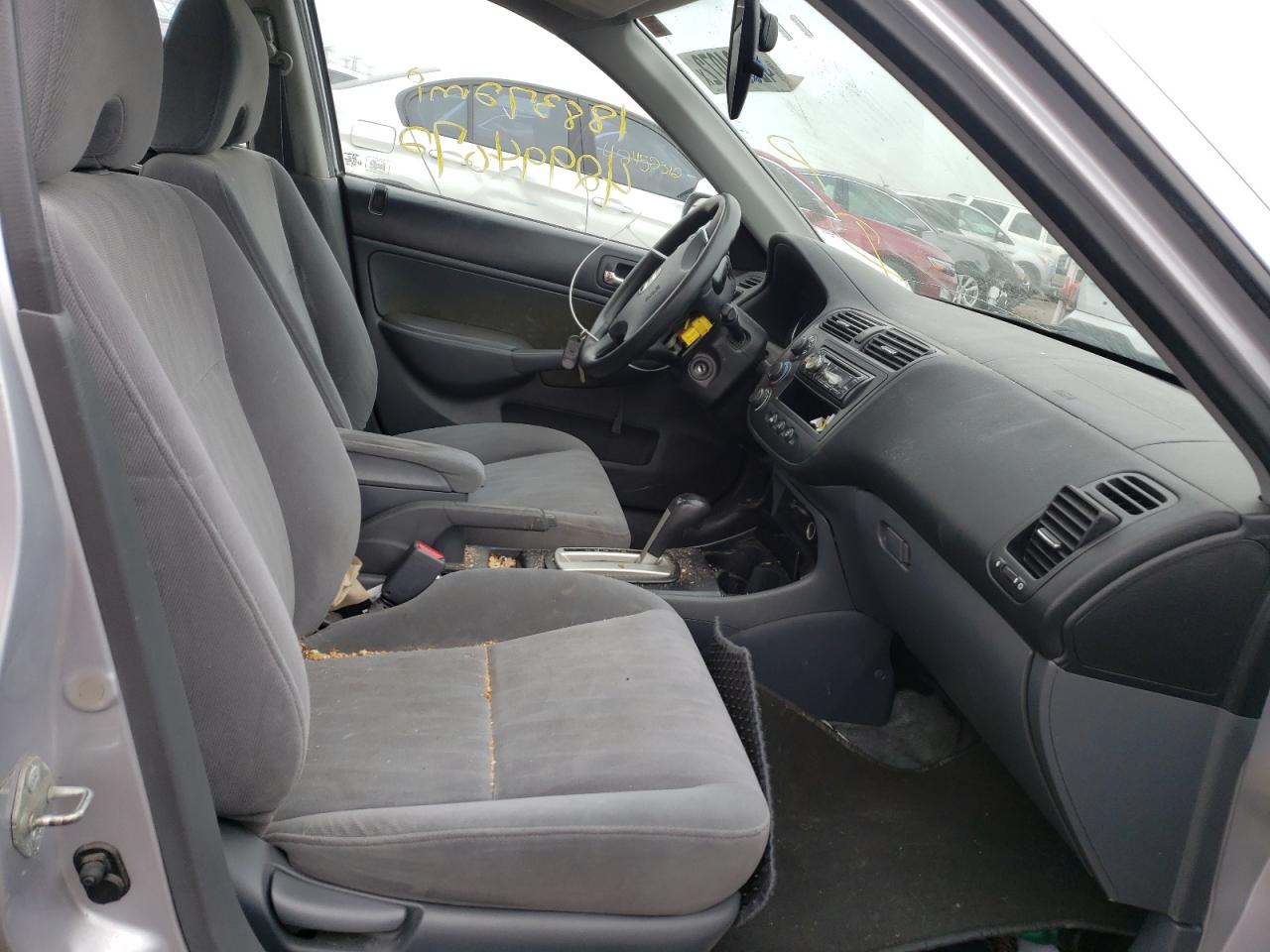 Photo 5 from auction – 2003 HONDA CIVIC EX with VIN 1HGES26763L026445