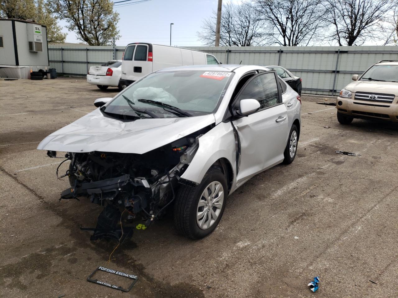 Photo 2 from auction – 2020 HYUNDAI ACCENT SE with VIN 3KPC24A63LE126642