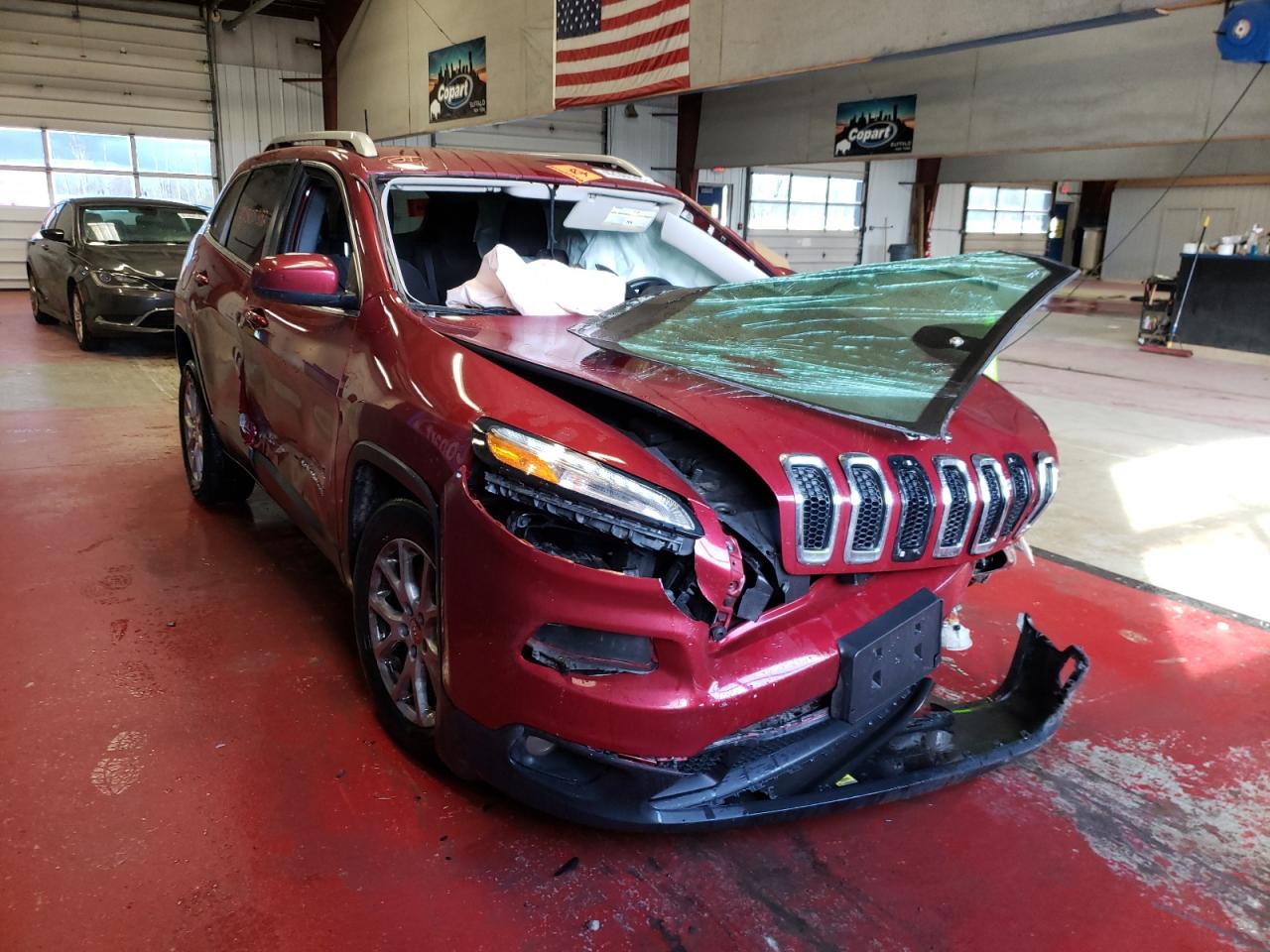 JEEP CHEROKEE L 2016 with VIN 1C4PJLCB6GW135243 - Photo from auction