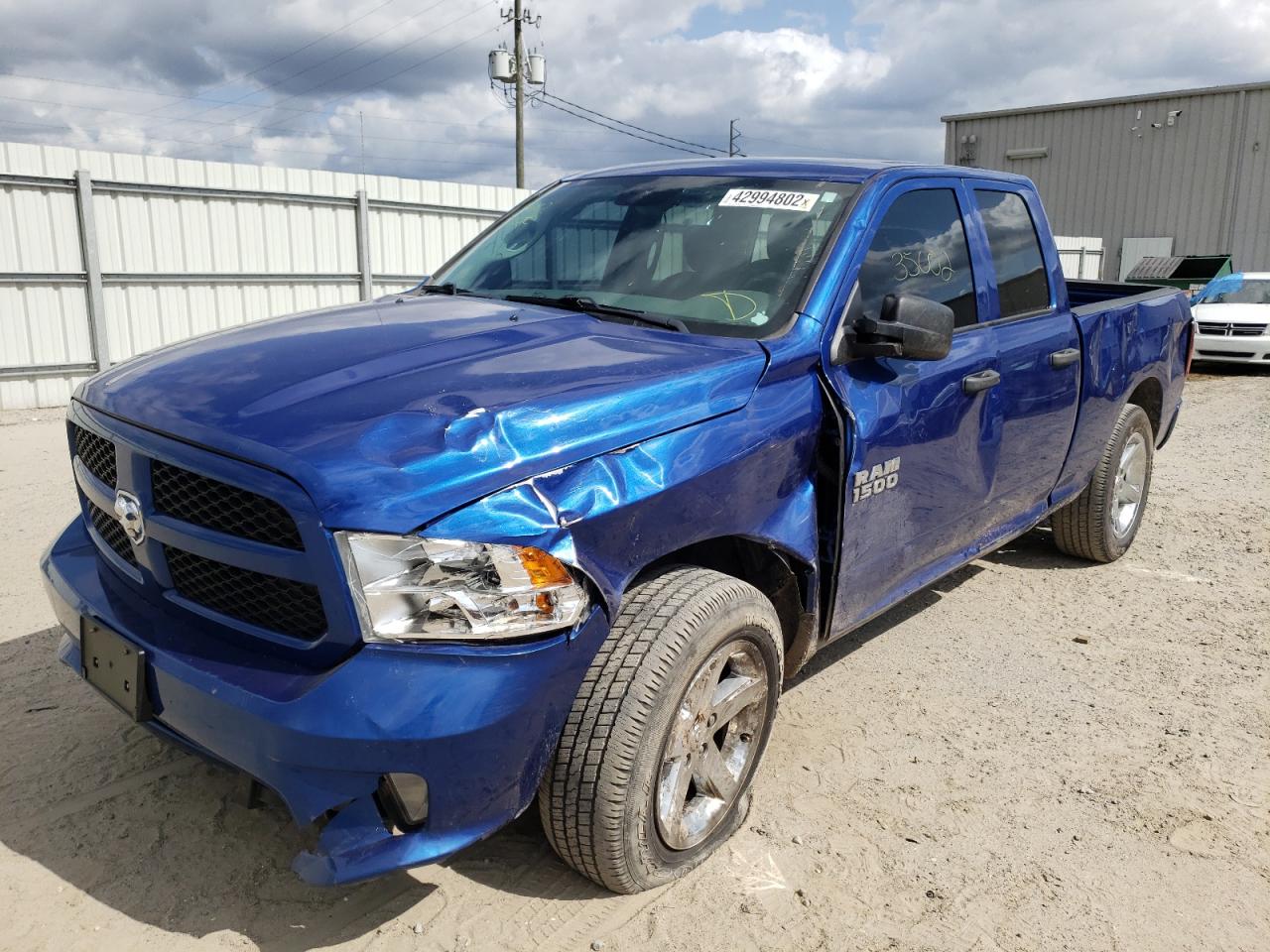 Photo 2 from auction – 2018 RAM 1500 ST with VIN 1C6RR6FG3JS229709