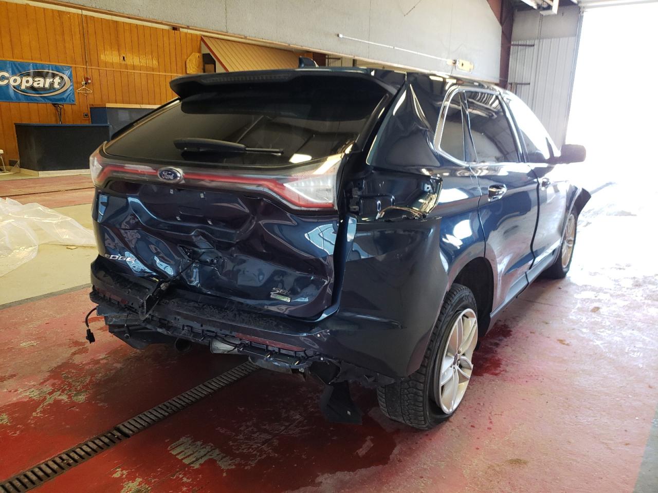 Photo 4 from auction – 2017 FORD EDGE SEL with VIN 2FMPK3J90HBC58290