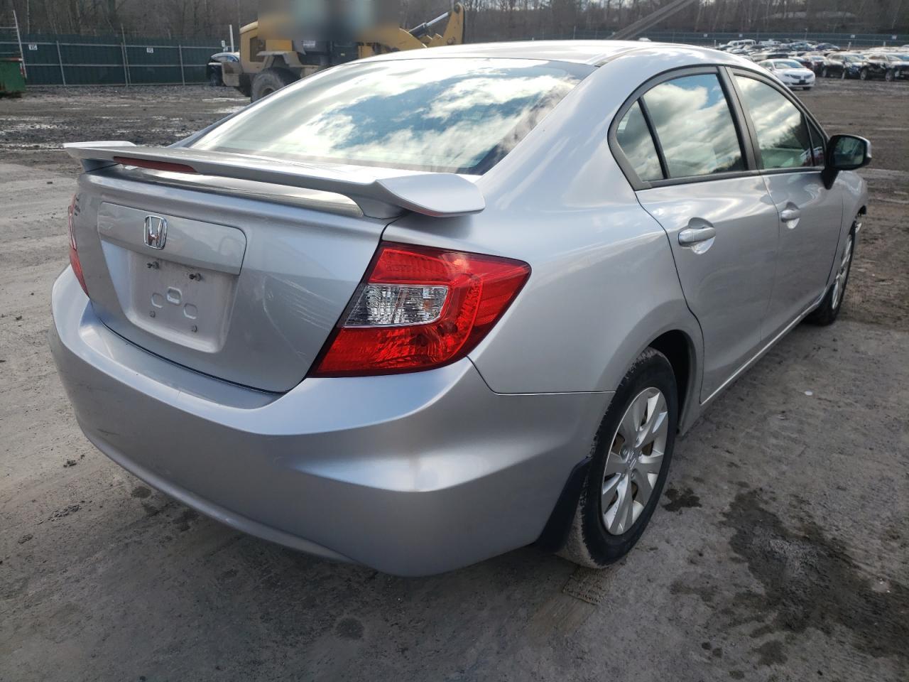 Photo 4 from auction – 2012 HONDA CIVIC LX with VIN 2HGFB2F54CH301763