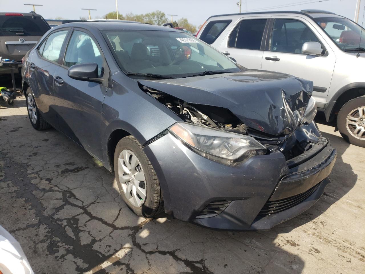 TOYOTA COROLLA L 2016 with VIN 2T1BURHE1GC589531 - Photo from auction