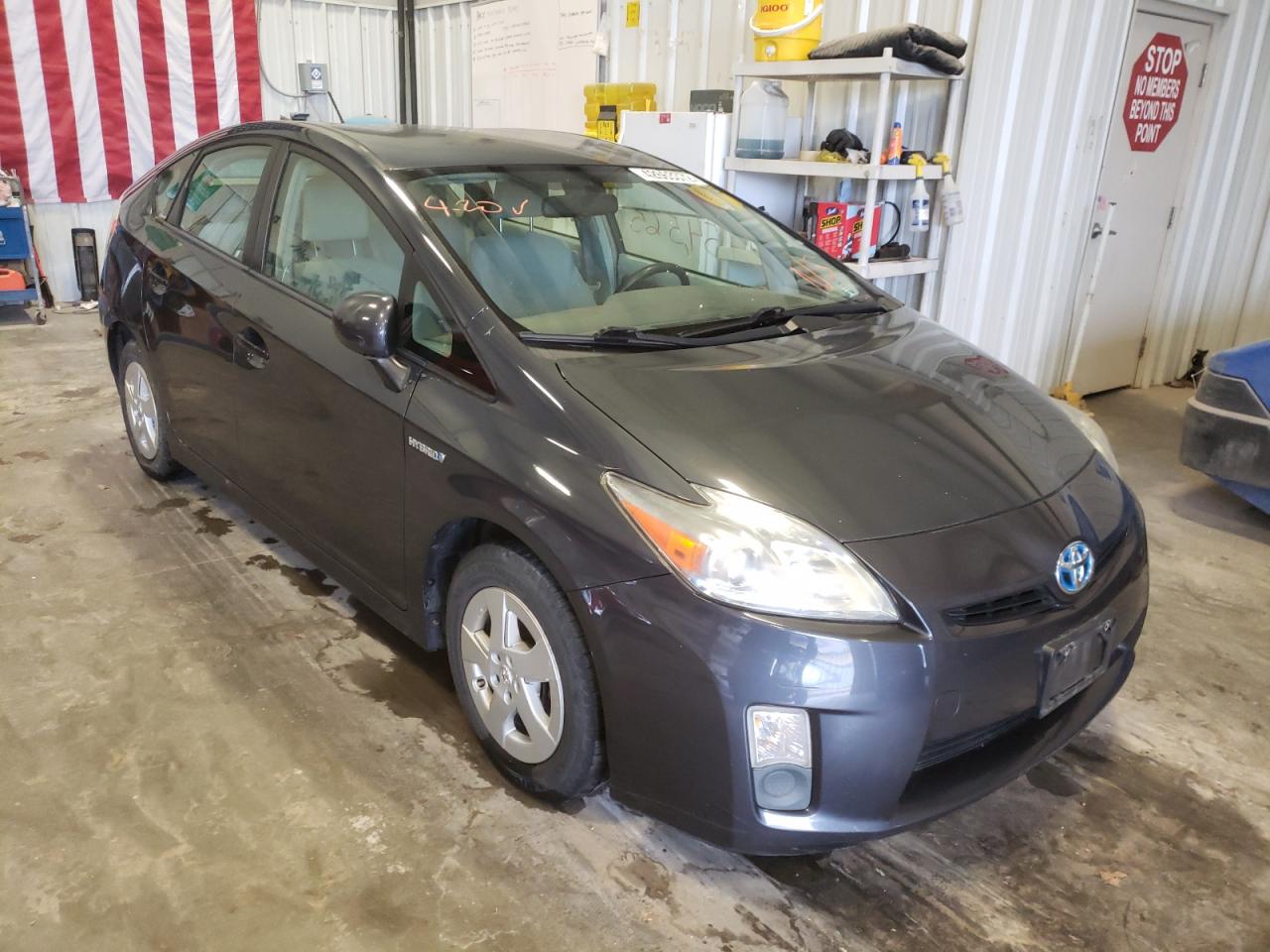 TOYOTA PRIUS 2010 with VIN JTDKN3DU1A0010000 - Photo from auction