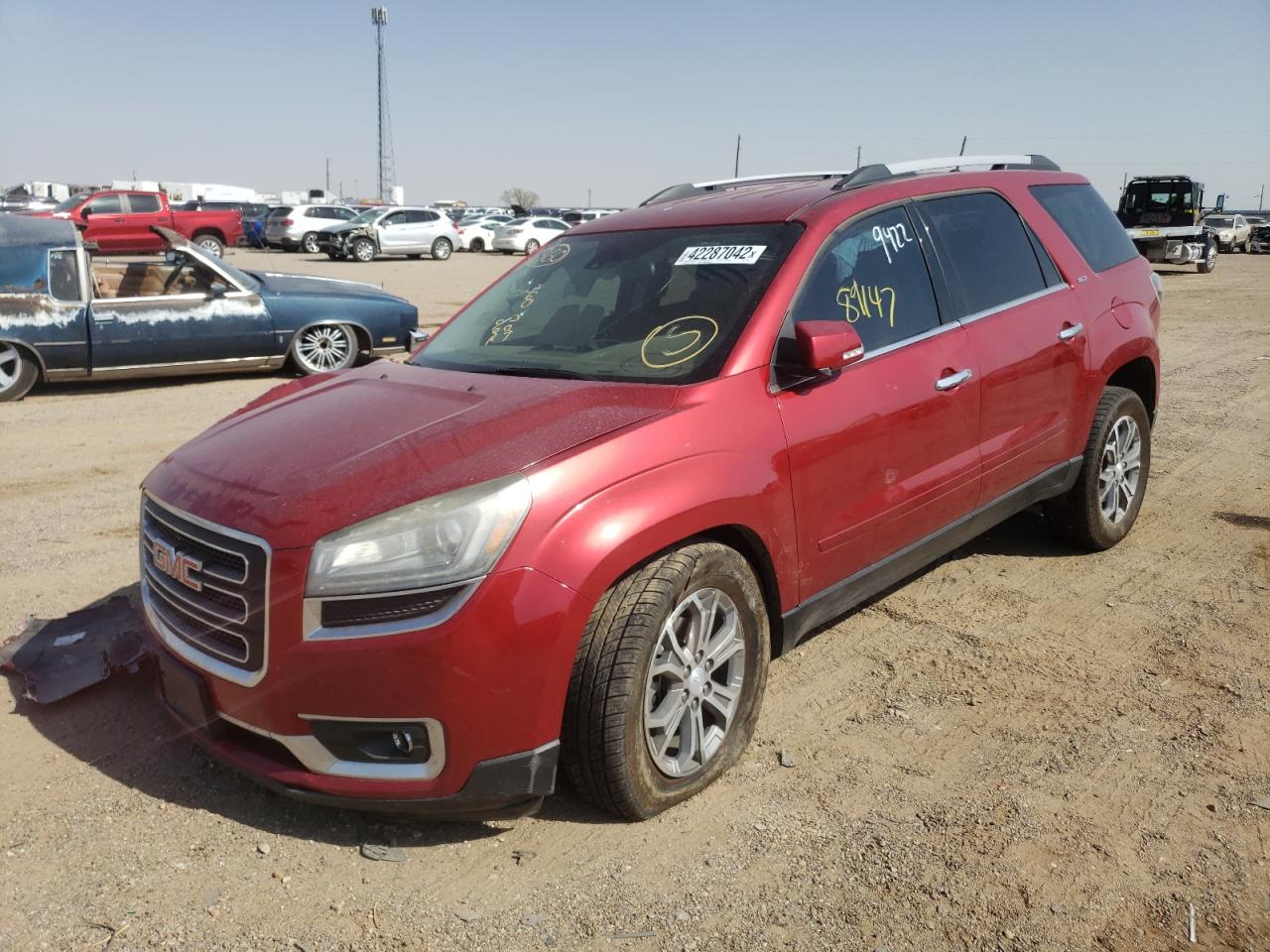 Photo 14 from auction – 2014 GMC ACADIA SLT with VIN 1GKKVSKD1EJ139422
