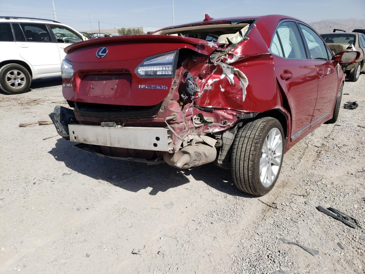 Photo 4 from auction – 2010 LEXUS HS 250H with VIN JTHBB1BA9A2016510