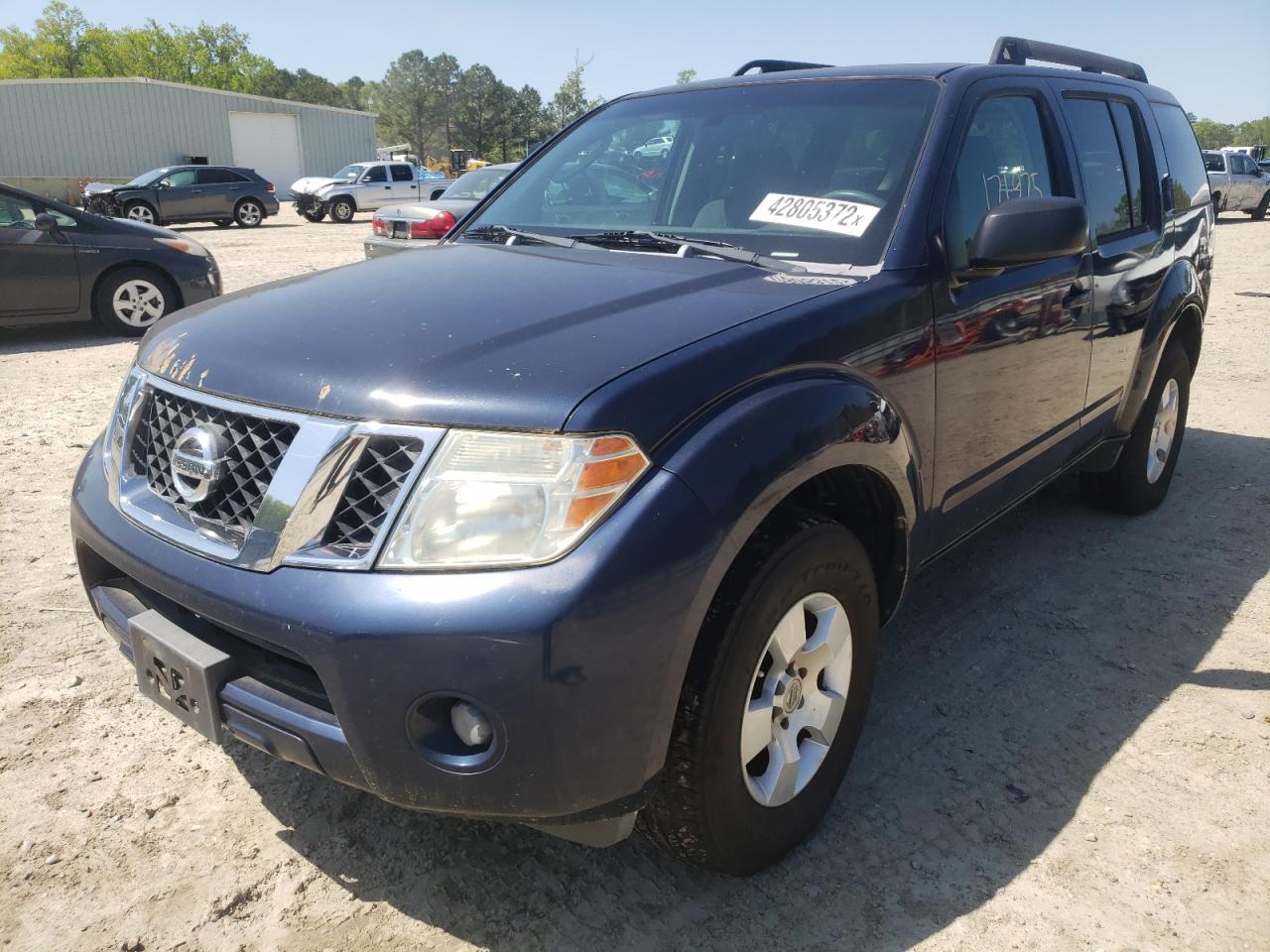 Photo 2 from auction – 2008 NISSAN PATHFINDER with VIN 5N1AR18U88C609804