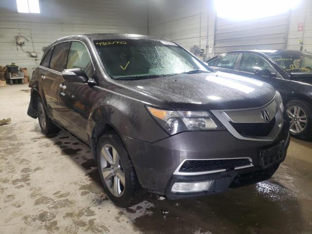 ACURA MDX TECHNO 2012 with VIN 2HNYD2H30CH523059 - Photo from auction