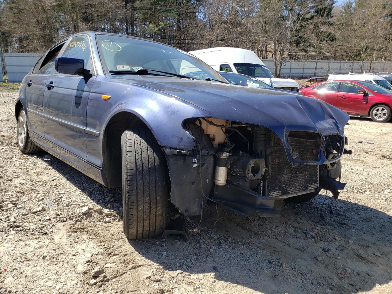 BMW 325 I 2004 with VIN WBAEV33444KR32670 - Photo from auction