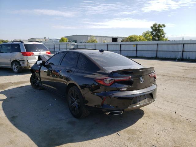 Photo 3 from auction – 2021 ACURA TLX TECH A with VIN 19UUB5F56MA012618