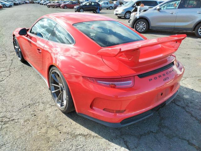 Фото 3 с аукциона – 2014 PORSCHE 911 GT3 с VIN WP0AC2A9XES183083