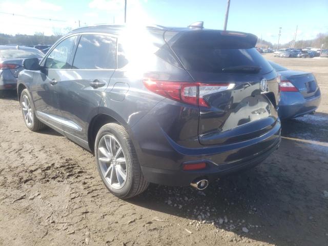 Photo 3 from auction – 2020 ACURA RDX TECHNO with VIN 5J8TC2H56LL010732