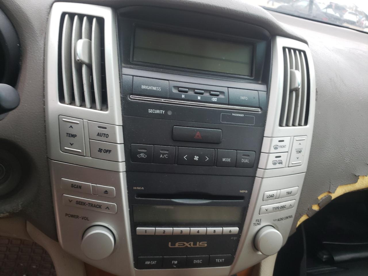 Photo 9 from auction – 2009 LEXUS RX 350 with VIN 2T2HK31U19C103765