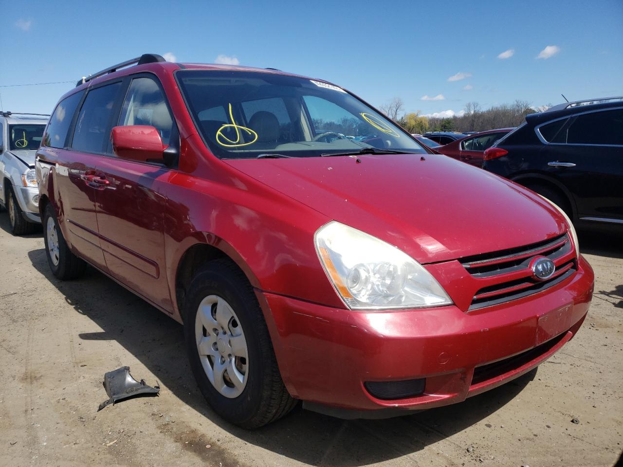 KIA SEDONA 2006 with VIN KNDMB233766049344 - Photo from auction