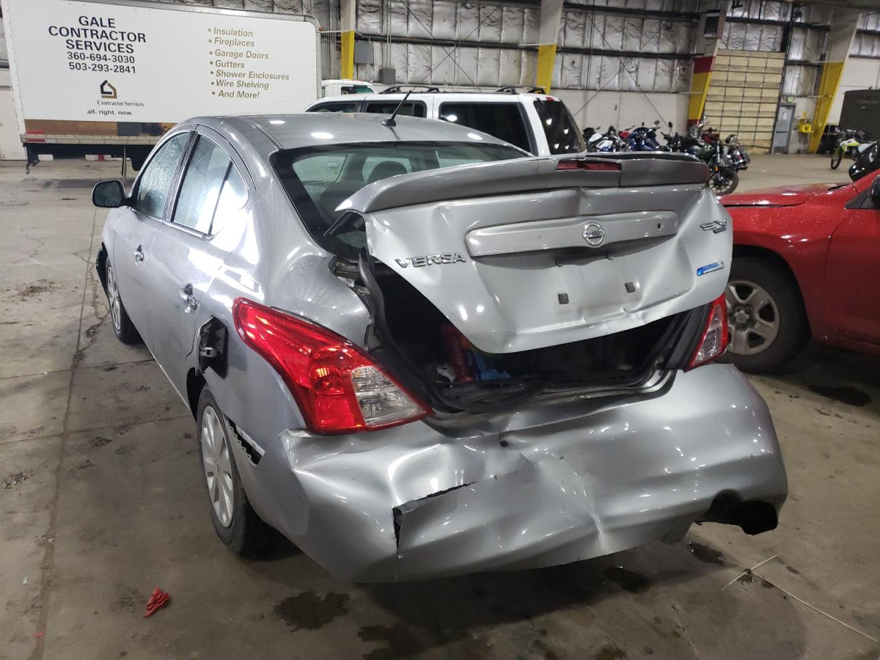 Photo 3 from auction – 2014 NISSAN VERSA S with VIN 3N1CN7AP8EL835523