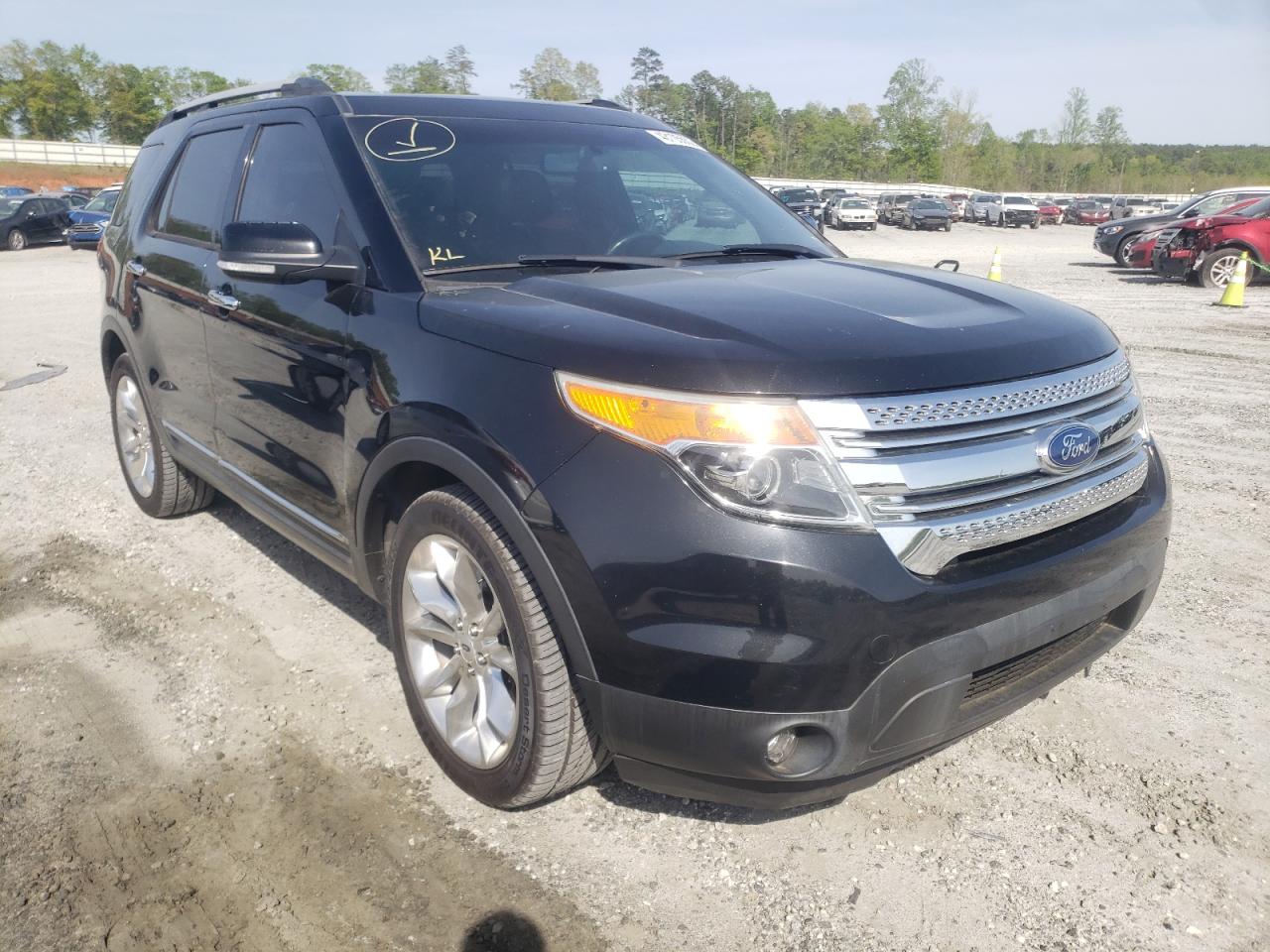 FORD EXPLORER X 2013 with VIN 1FM5K7D89DGC90384 - Photo from auction