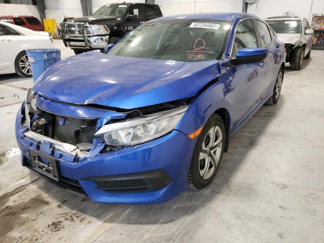 Photo 2 from auction – 2016 HONDA CIVIC LX with VIN 19XFC2F58GE010390