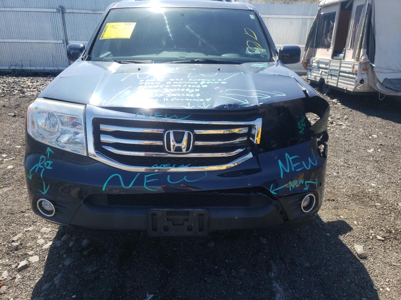 Photo 9 from auction – 2012 HONDA PILOT TOUR with VIN 5FNYF4H91CB010179
