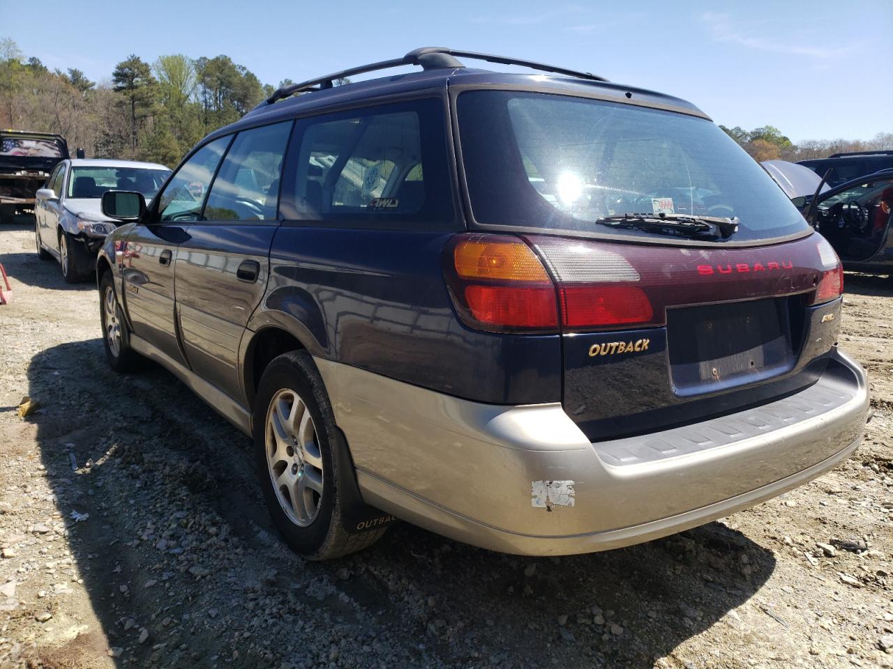 Photo 3 from auction – 2003 SUBARU LEGACY OUT with VIN 4S3BH665437643812