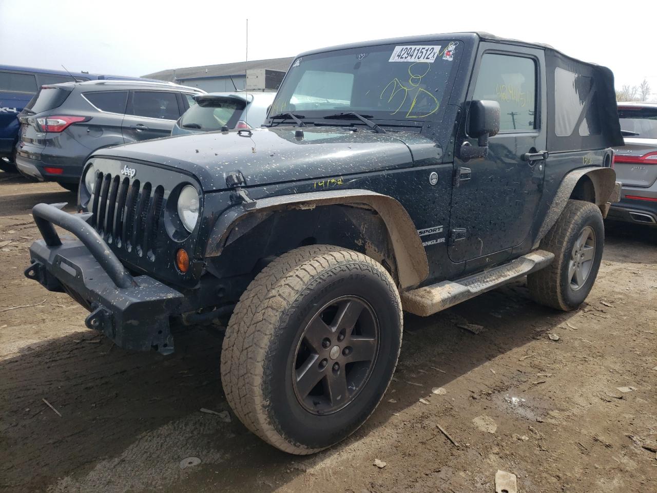 Photo 2 from auction – 2012 JEEP WRANGLER S with VIN 1C4AJWAG0CL210746