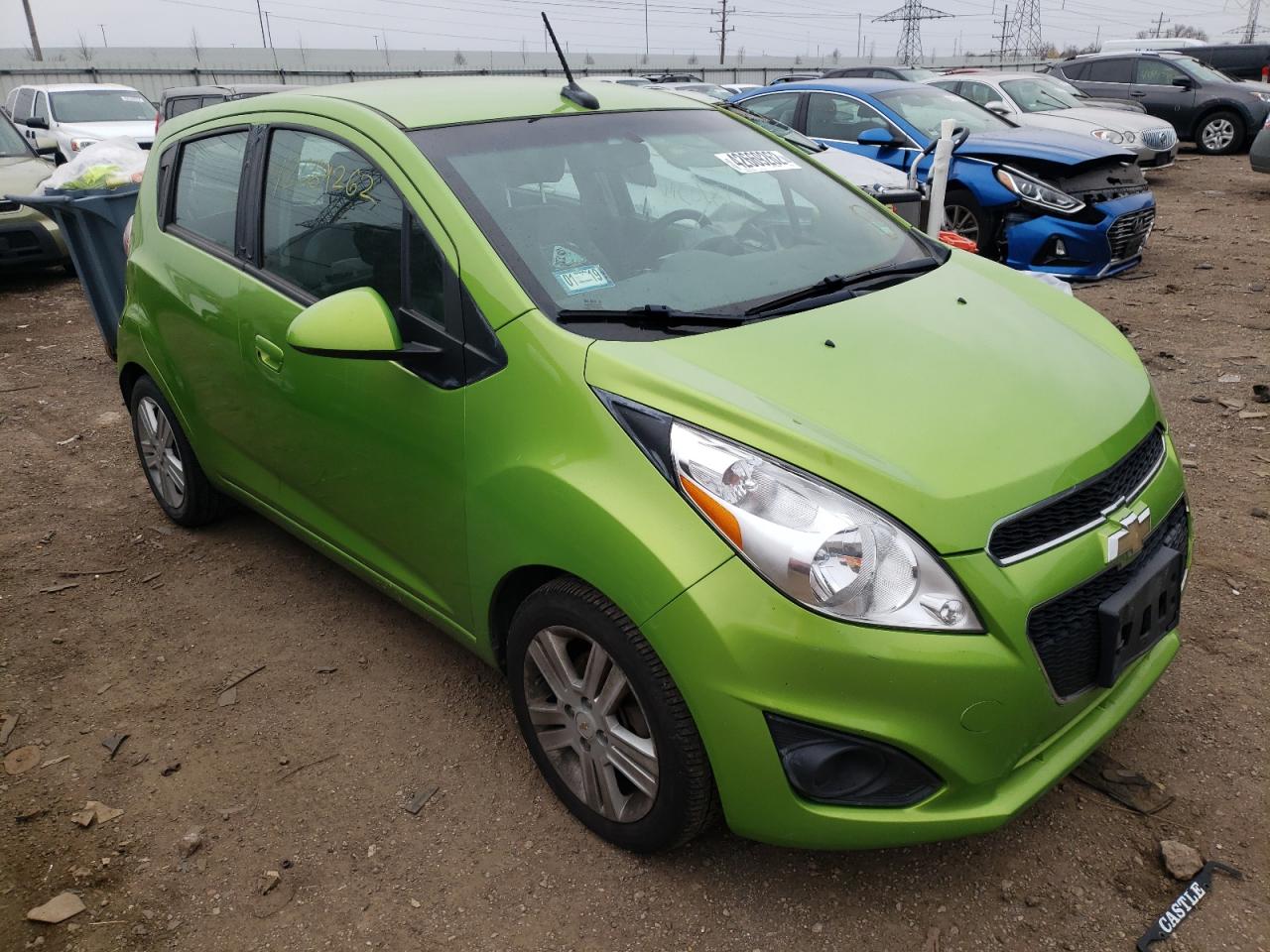 CHEVROLET SPARK 1LT 2014 مع رقم تعريف المركبة KL8CD6S98EC526035 - صورة من المزاد