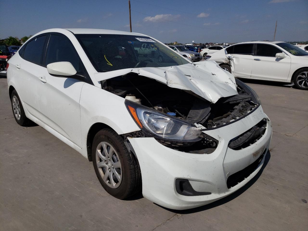 HYUNDAI ACCENT GLS 2014 with VIN KMHCT4AE6EU655331 - Photo from auction