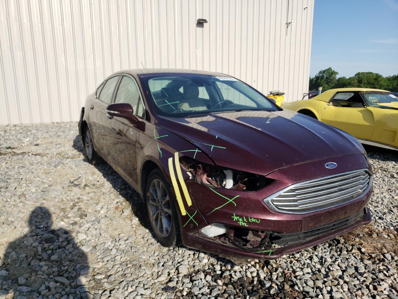 Photo 9 from auction – 2017 FORD FUSION SE with VIN 3FA6P0PU9HR162855