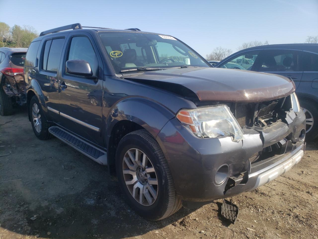 NISSAN PATHFINDER 2010 with VIN 5N1AR1NB5AC624690 - Photo from auction