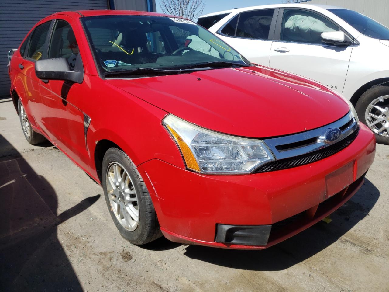 FORD FOCUS SE 2008 with VIN 1FAHP35N68W213439 - Photo from auction