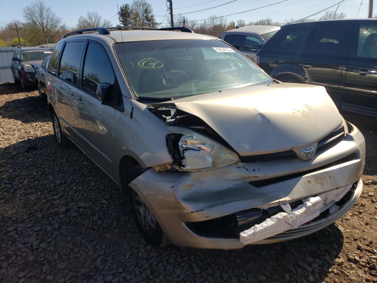 TOYOTA SIENNA CE 2005 with VIN 5TDZA23C35S258491 - Photo from auction