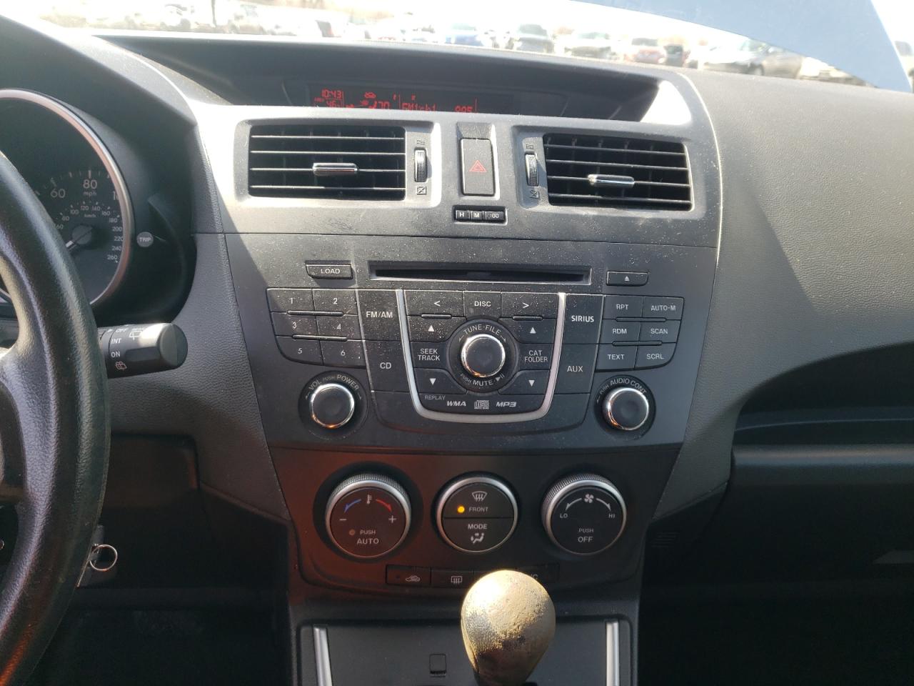 Photo 9 from auction – 2012 MAZDA 5 with VIN JM1CW2BL8C0133446