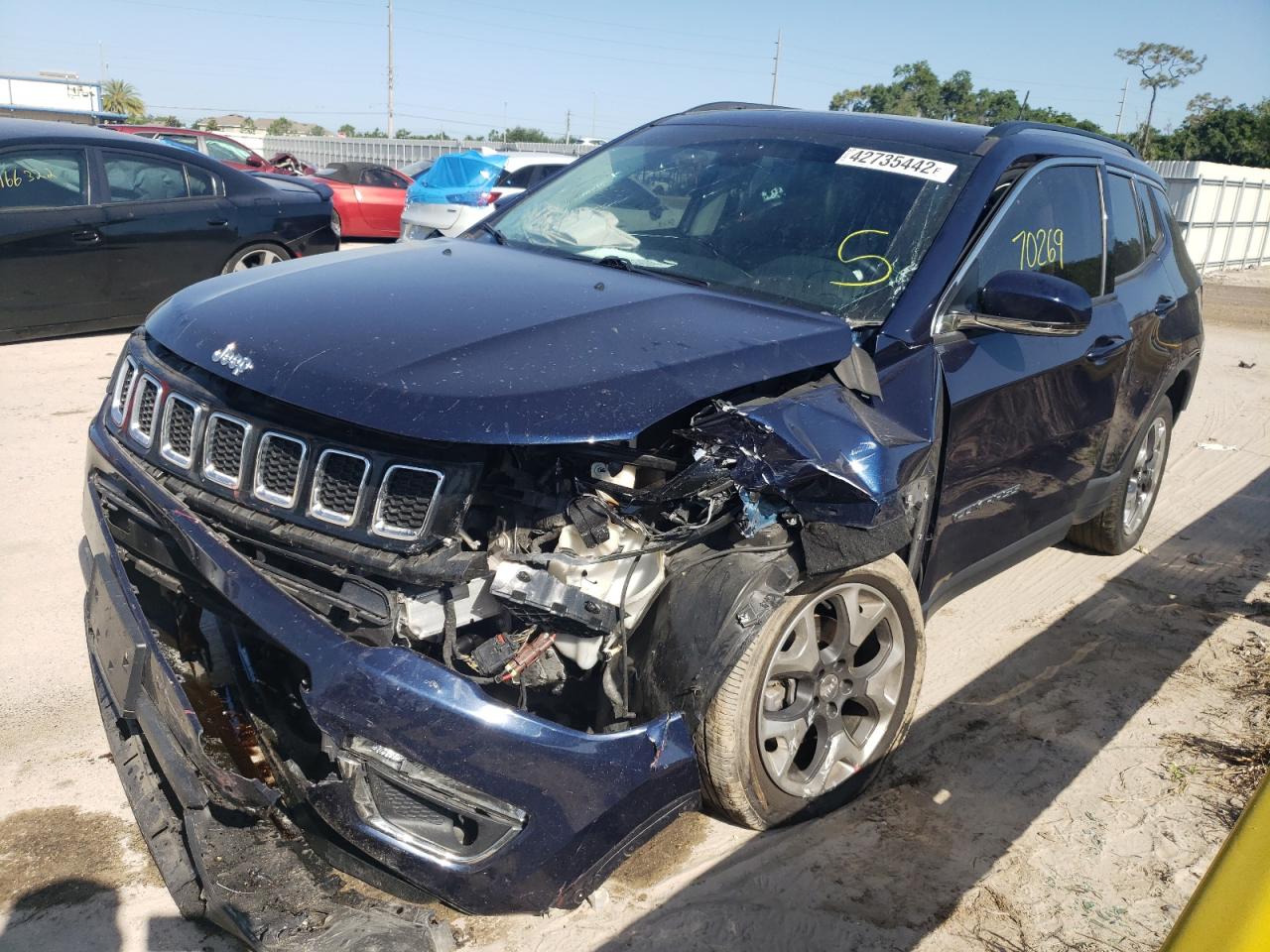 صورة رقم 2 من المزاد - 2019 JEEP COMPASS LI مع VIN 3C4NJDCB8KT747584