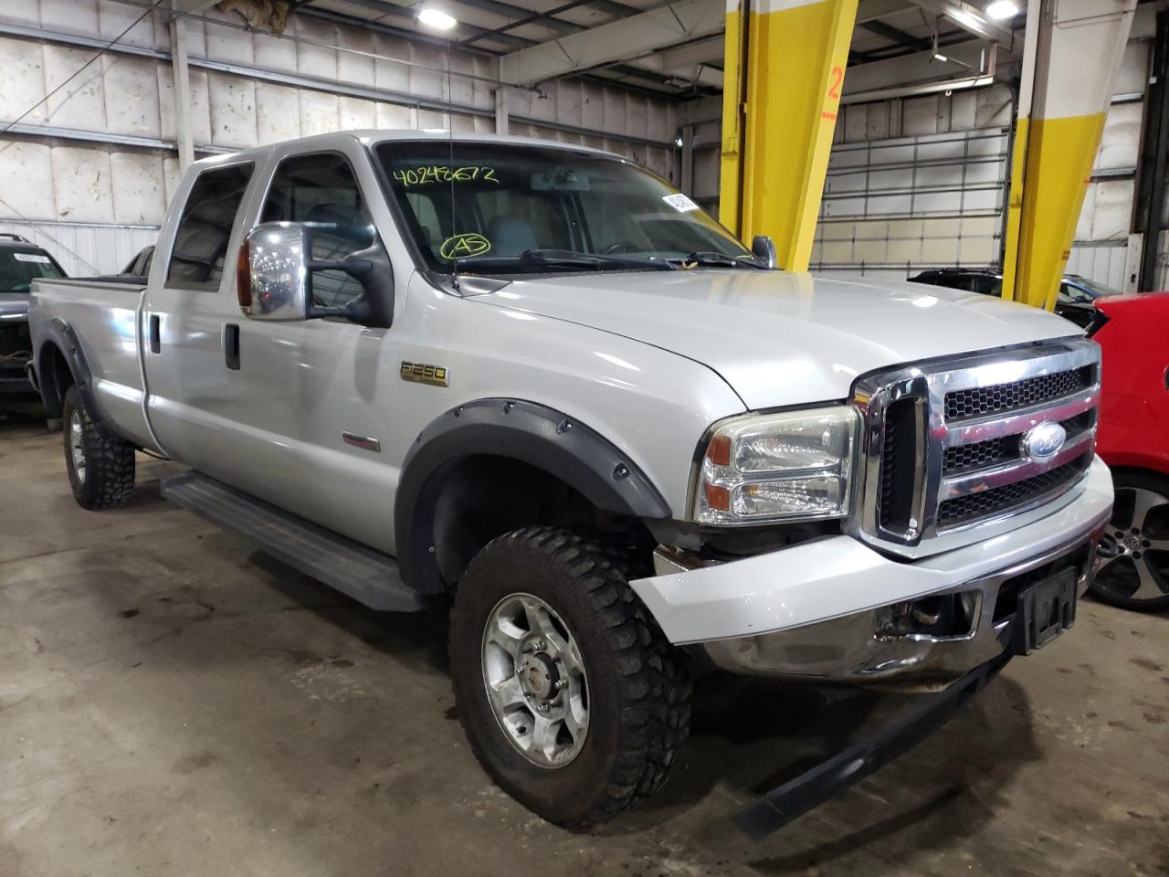FORD F250 SUPER 2006 with VIN 1FTSW21P06EB62883 - Photo from auction