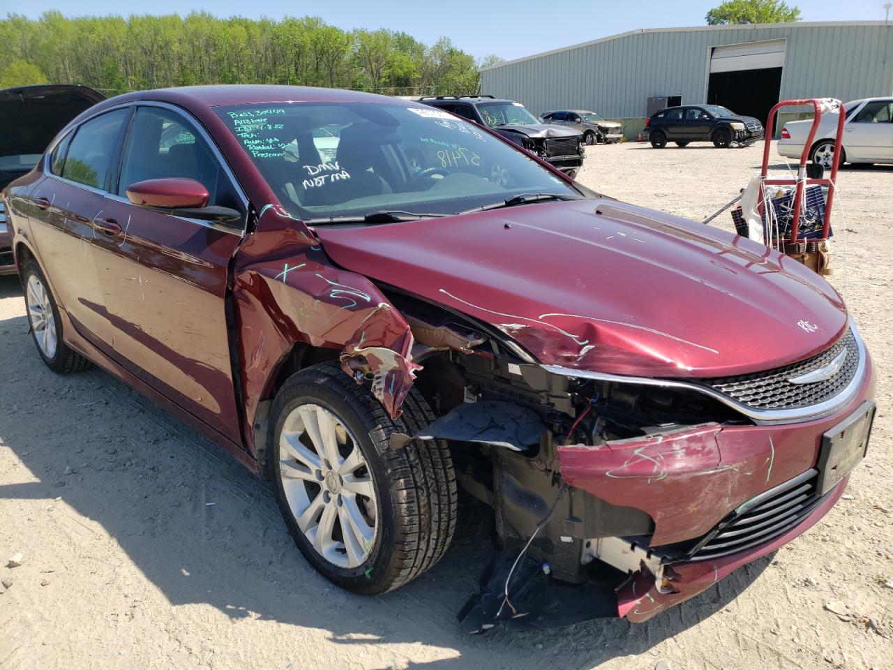 CHRYSLER 200 LX 2016 with VIN 1C3CCCFB6GN183002 - Photo from auction