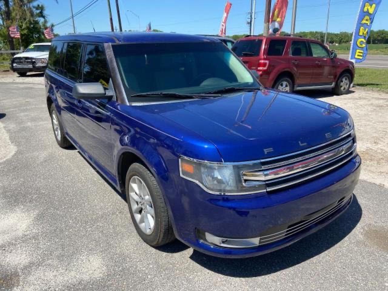 FORD FLEX SE 2014 with VIN 2FMGK5B80EBD21224 - Photo from auction