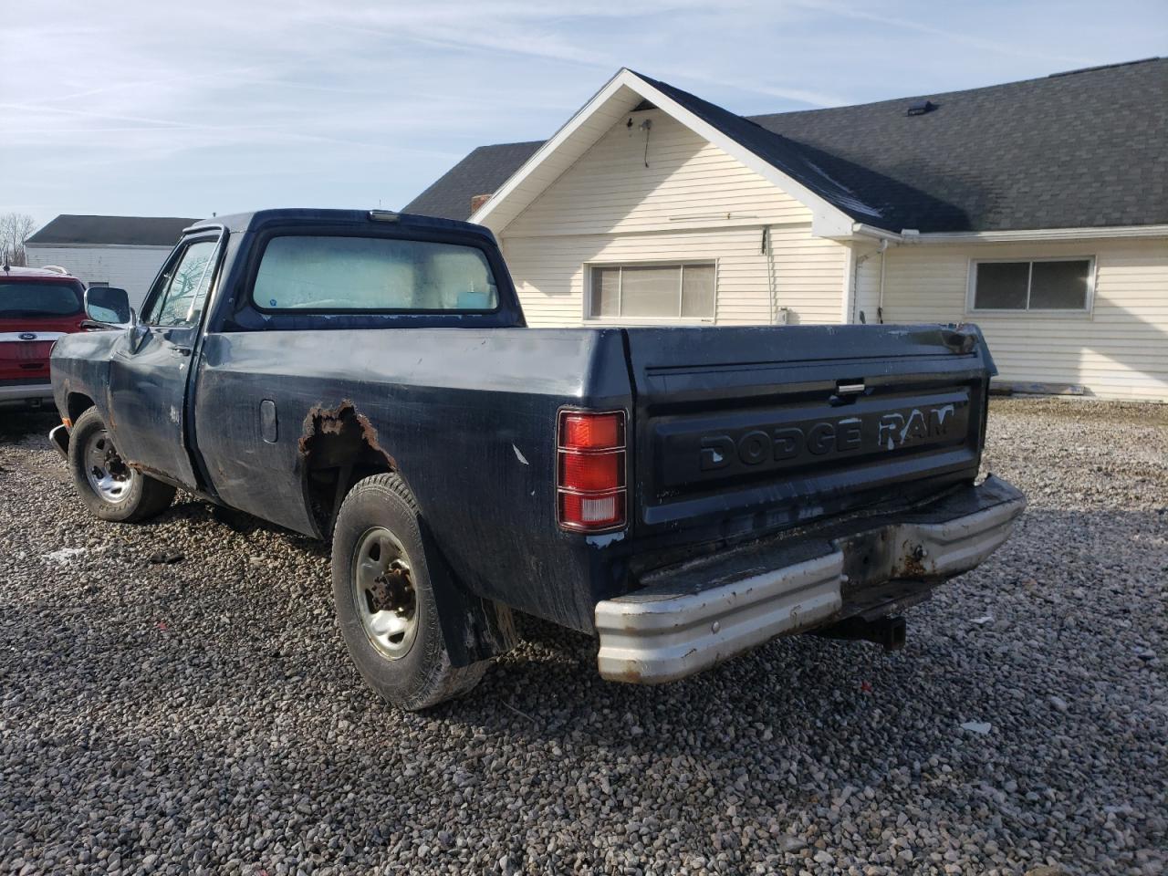 Photo 3 from auction – 1989 DODGE D-SERIES D with VIN 1B7KE2684KS140773
