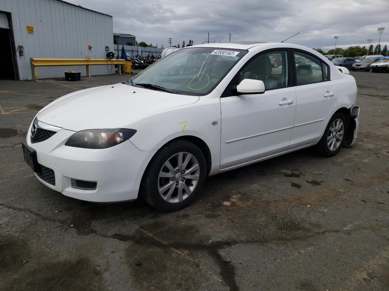Photo 2 from auction – 2008 MAZDA 3 I with VIN JM1BK32G981840878