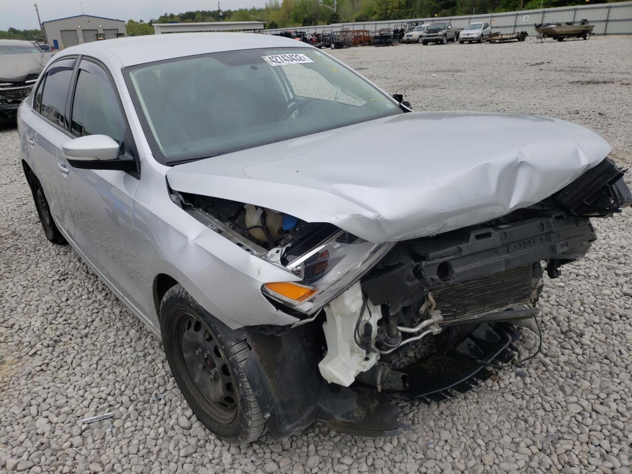 VOLKSWAGEN JETTA SE 2014 with VIN 3VWD07AJ9EM222863 - Photo from auction