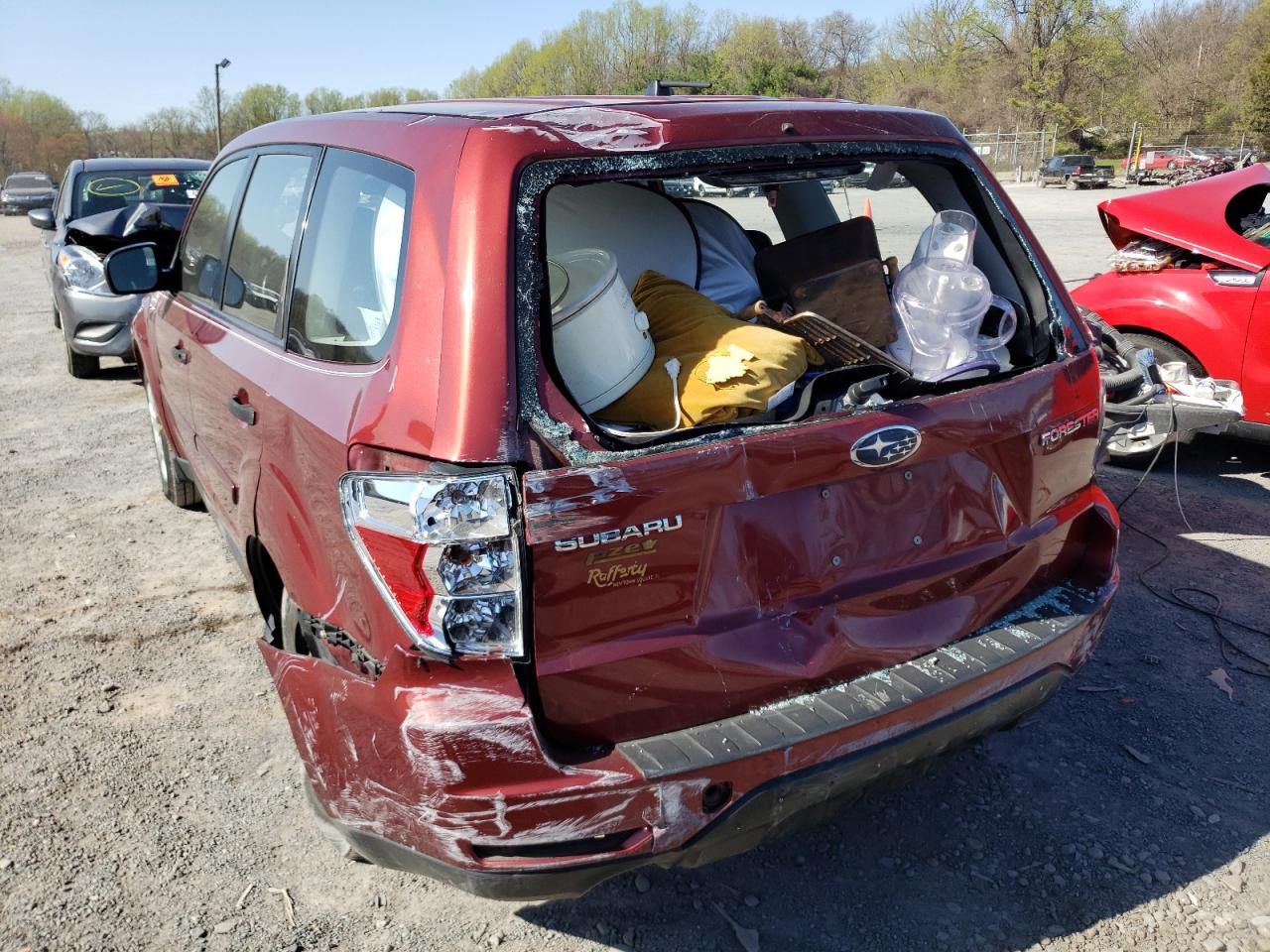 Photo 9 from auction – 2009 SUBARU FORESTER 2 with VIN JF2SH61639H738978