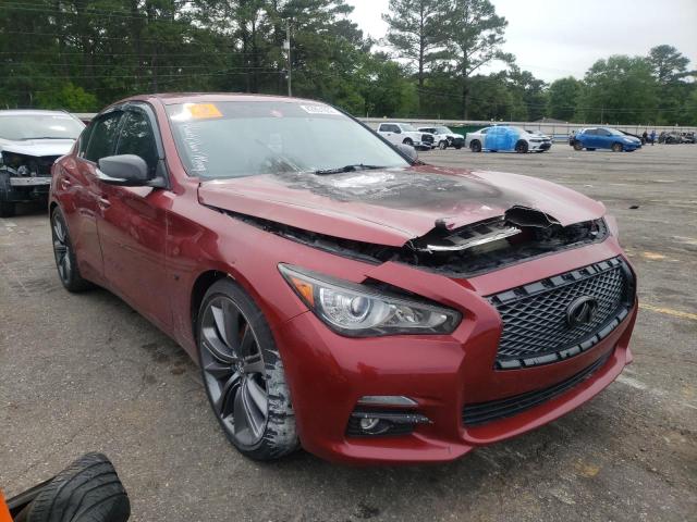 INFINITI Q50 BASE 2014 with VIN JN1BV7AP1EM680041 - Photo from auction