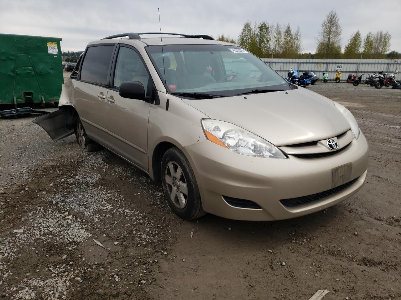 Photo 1 from auction – 2007 TOYOTA SIENNA CE with VIN 5TDZK23CX7S086735