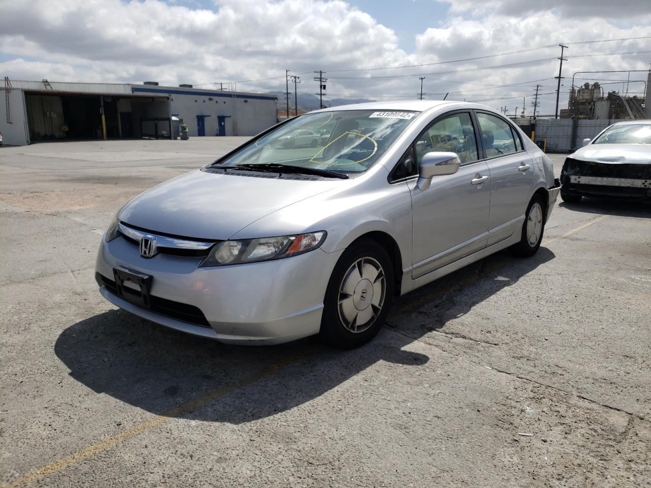 Photo 2 from auction – 2008 HONDA CIVIC HYBR with VIN JHMFA36208S014416