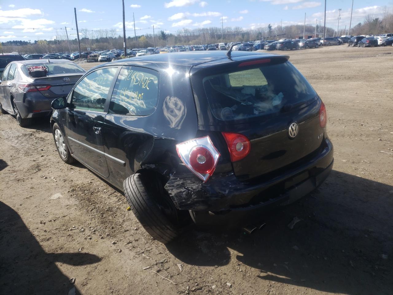 Photo 9 from auction – 2008 VOLKSWAGEN RABBIT with VIN WVWBB71K58W245767