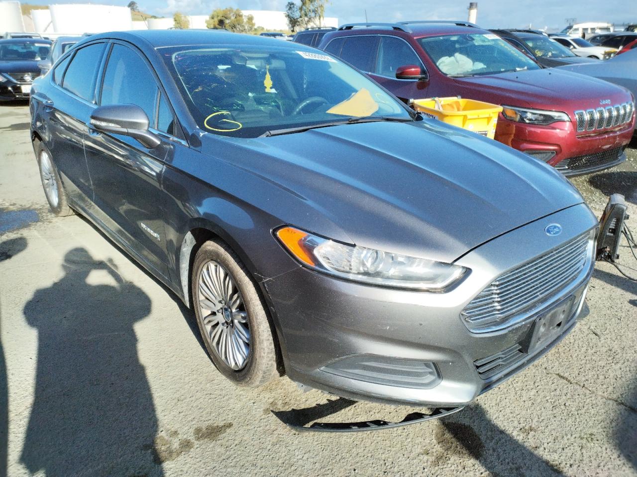 FORD FUSION SE 2013 with VIN 3FA6P0LU2DR222345 - Photo from auction