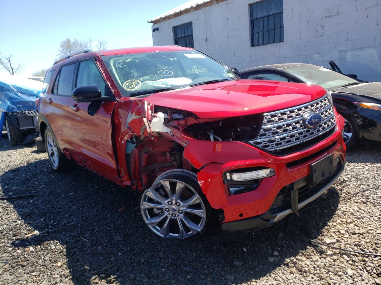 Photo 1 from auction – 2021 FORD EXPLORER L with VIN 1FMSK8FHXMGA90717