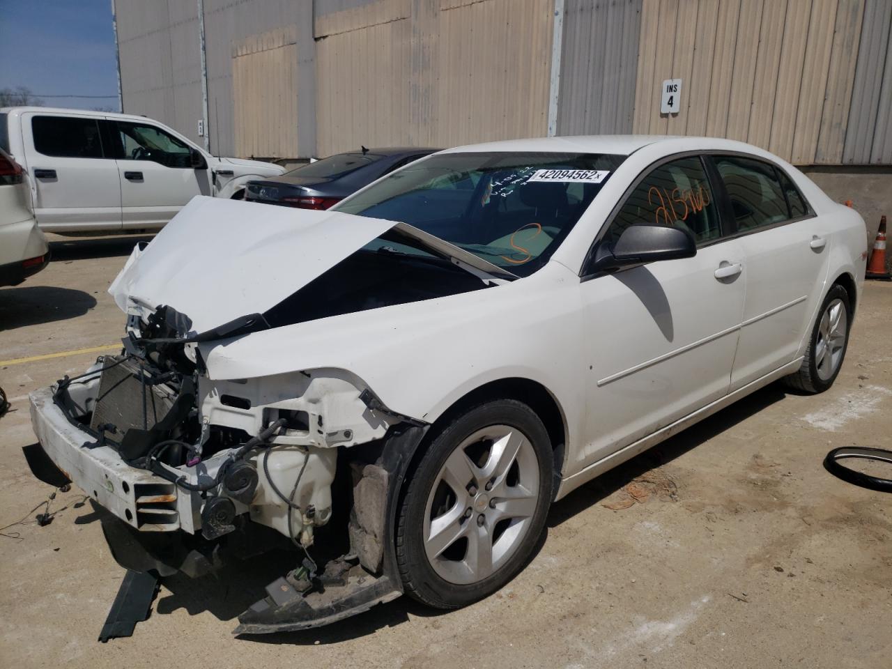 Photo 2 from auction – 2012 CHEVROLET MALIBU LS with VIN 1G1ZA5E04CF394459